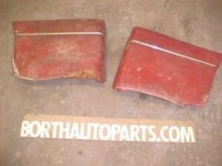 A 1963 Buick Special convertible arm rest panels