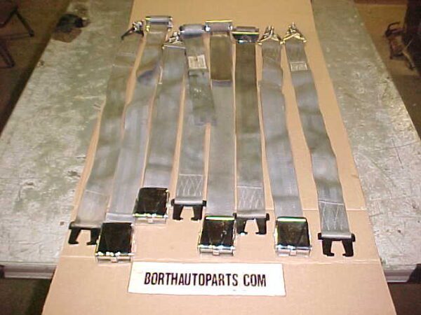 Sold 1962 Cadillac Seat Belt Set