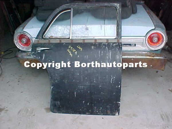 A 1950 Dodge Coronet rear door pass