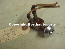 1936-48 Dodge,Plymouth,Desoto,Chrysler Starter Switch Bezel