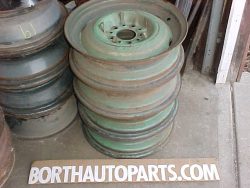 1941-48 Dodge Chrysler Steel Car Wheels Rims 16 Inch
