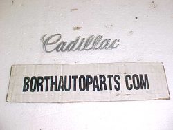 1968 Cadillac Emblem Trunk Lid